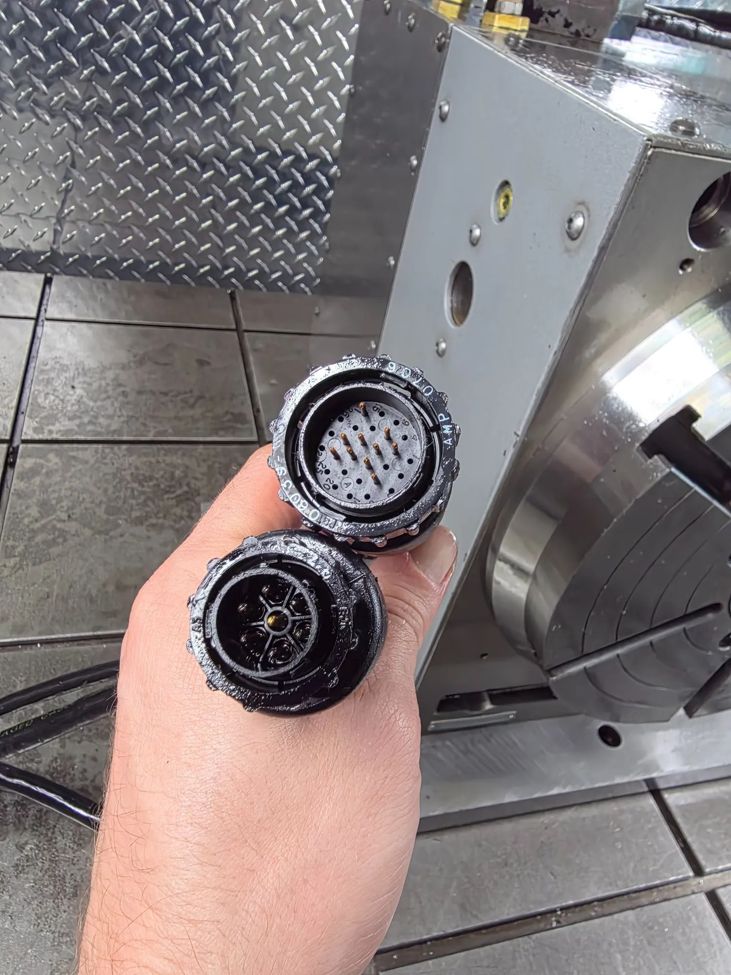 12.2" Haas #SHRT-310SPB, 4-Axis CNC Rotary Table, 9" center height, 100 psi brake torque, 72:1 gear ratio - Image 8