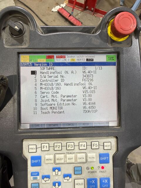 Fanuc, M-410iB/160, Robot w/ R-J3iB Controller Palletizing Robot - Image 7