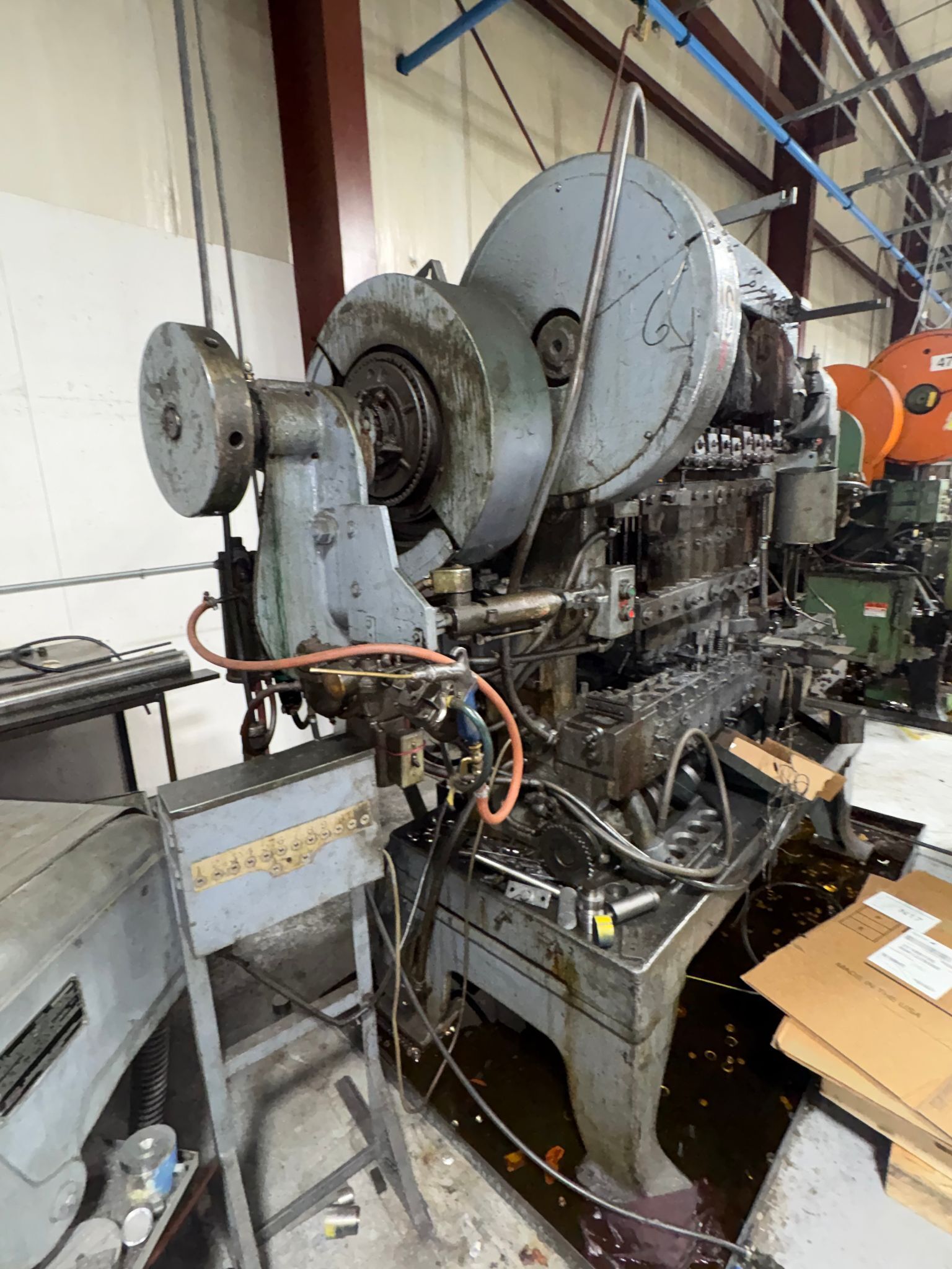 Waterbury Farrel #1210-ICOP, transfer press twin disk clutch + clamshell brake, 2.5" total stroke - Image 2