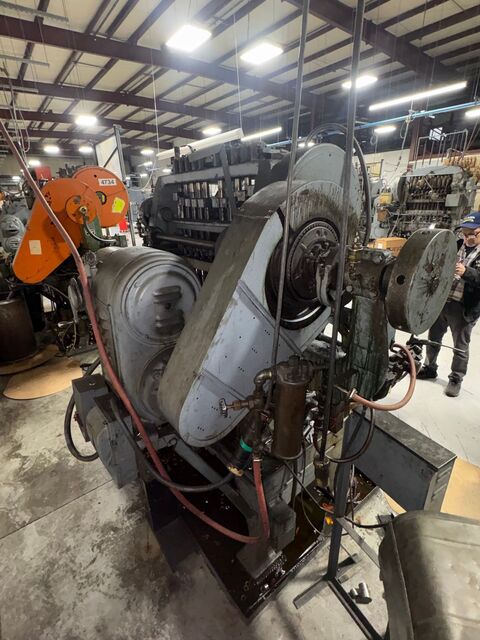 Waterbury Farrel #1210-ICOP, transfer press twin disk clutch + clamshell brake, 2.5" total stroke - Image 6