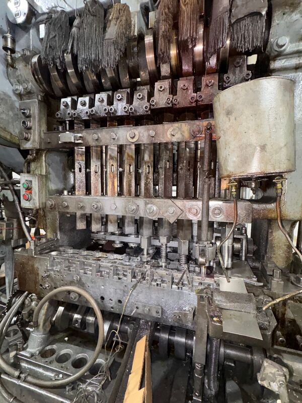 Waterbury Farrel #1210-ICOP, transfer press twin disk clutch + clamshell brake, 2.5" total stroke - Image 7