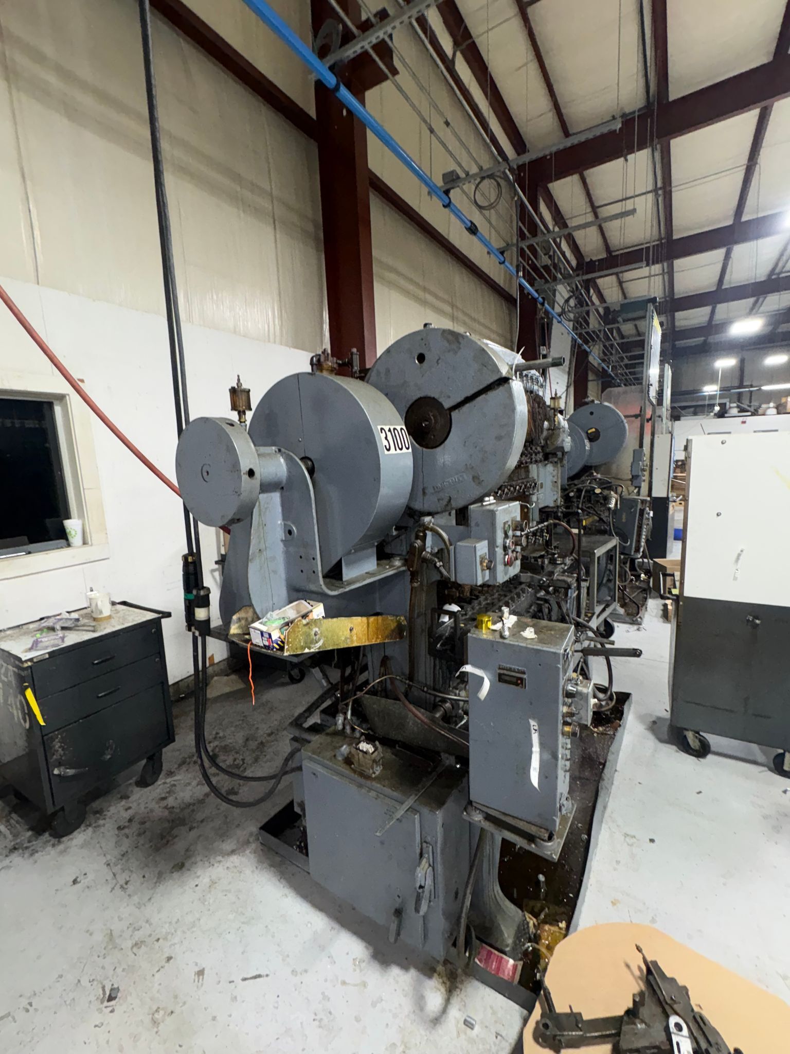 Waterbury Farrel #1210-ICOP, transfer press, 2.5" total stroke, Minster air clutch/brake combo - Image 3