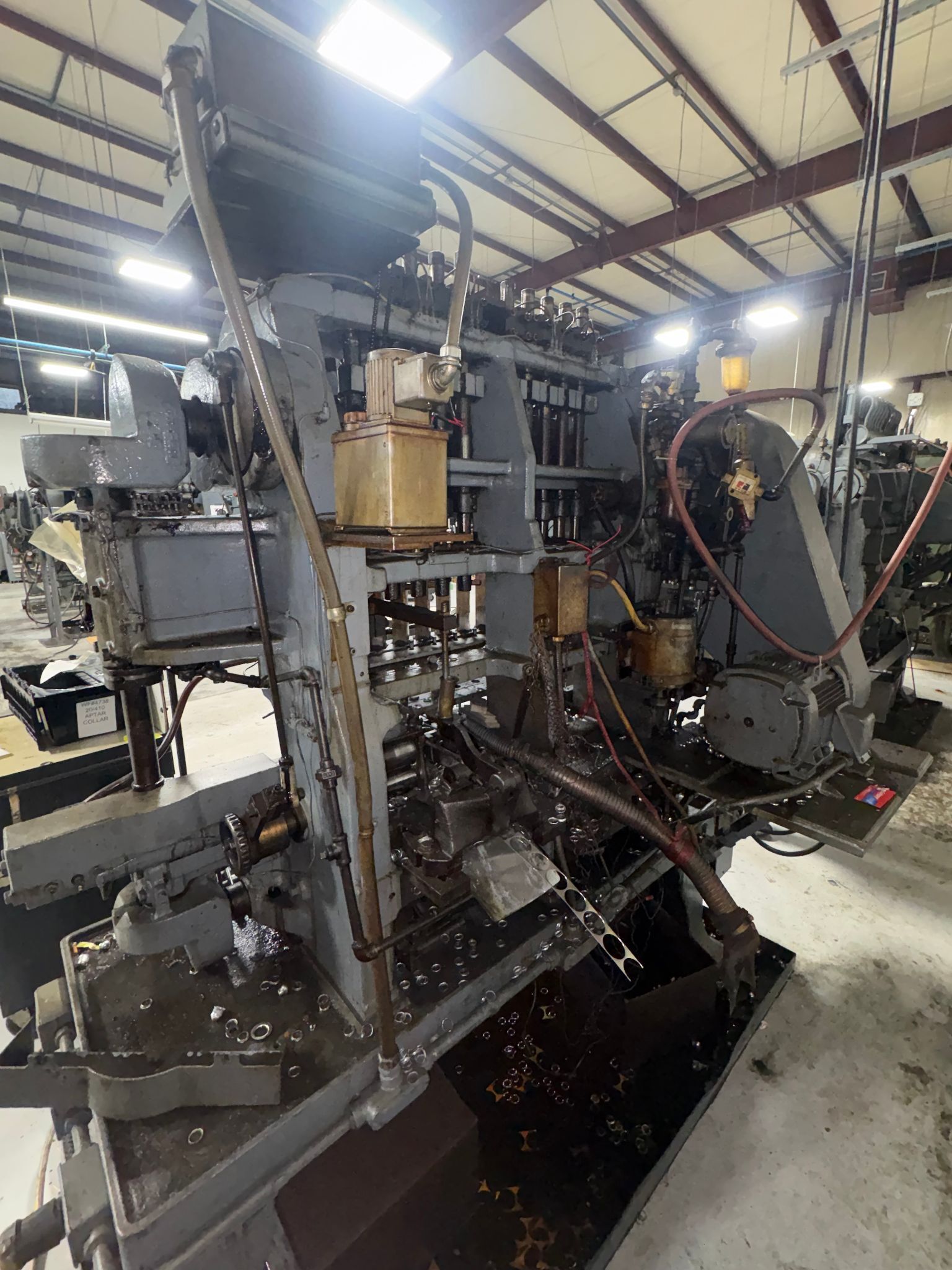 Waterbury Farrel #1210-ICOP, transfer press, 2.5" total stroke, Minster air clutch/brake combo - Image 5