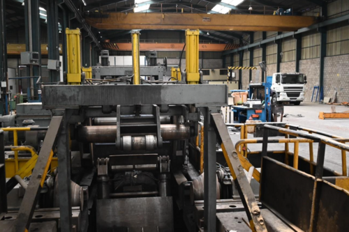 59" x 0.394" Fagor Arrasate, Cut-To-Length Line, 55000 lb., 82 FPM, 1975 - Image 9