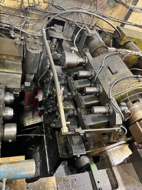 1.6" x 8.7" Nedschroef #BV6, 4-Die Boltmaker, 2.3" stroke, 115 PPM, sound attenuated enclosure, rebuilt, 2018 - Image 3