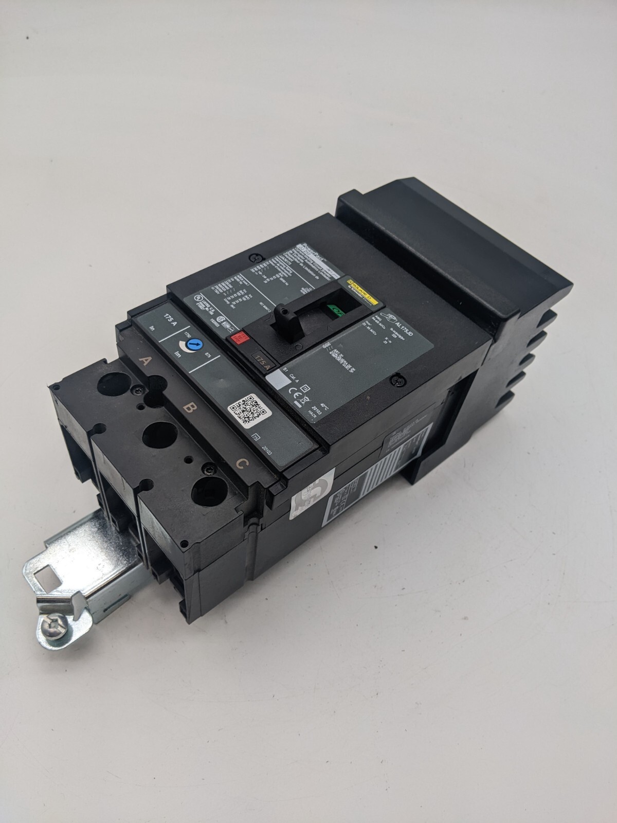 175 Amps, Square D #JJA36175, I-Line Circuit Breaker, 600 Volts, 3P, 3PH - Image 7