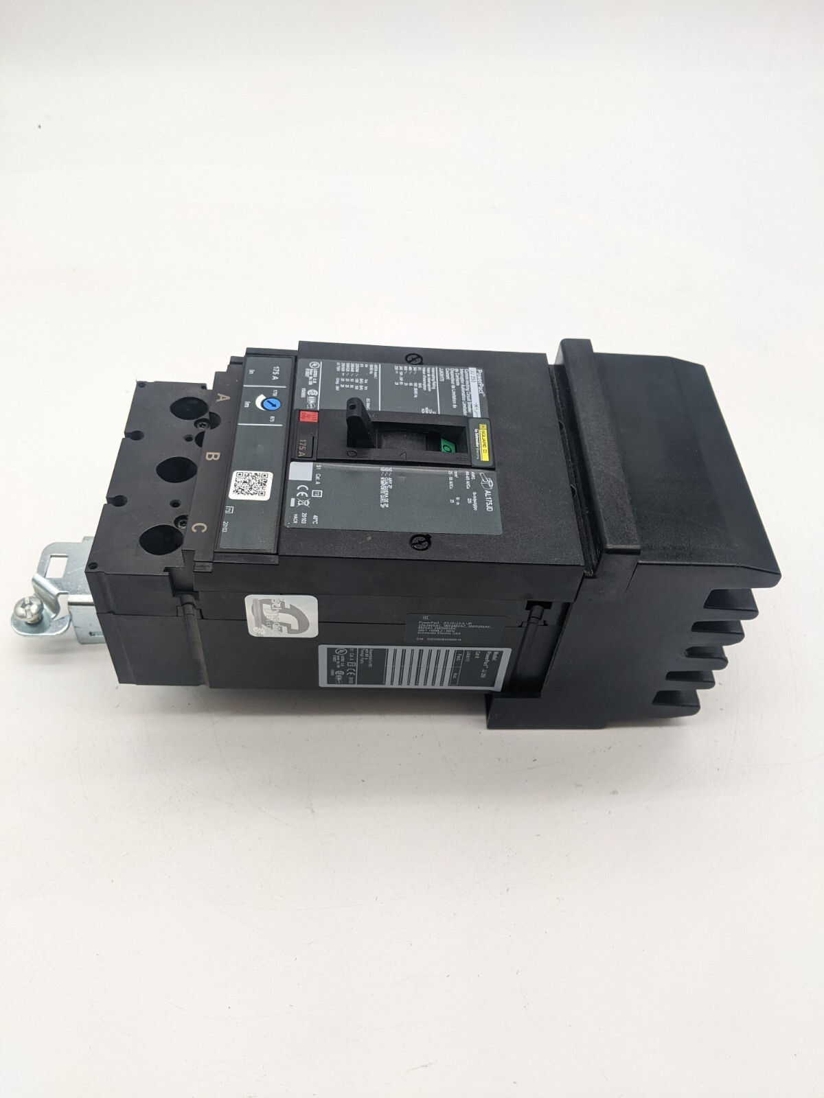 175 Amps, Square D #JJA36175, I-Line Circuit Breaker, 600 Volts, 3P, 3PH - Image 8