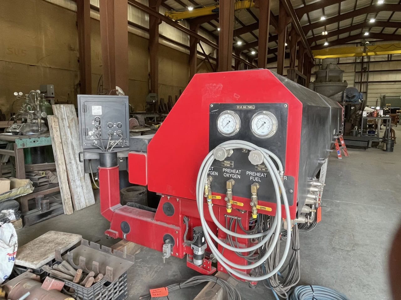 Koike #MGX3700, Mastergraph Extreme CNC Plasma Gantry, 144" x 288" x 6" travel, HPR400XD & Chiller, 480 V. - Image 2