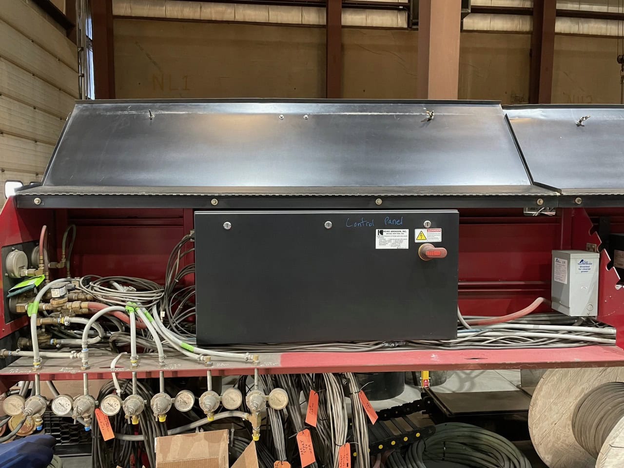 Koike #MGX3700, Mastergraph Extreme CNC Plasma Gantry, 144" x 288" x 6" travel, HPR400XD & Chiller, 480 V. - Image 4