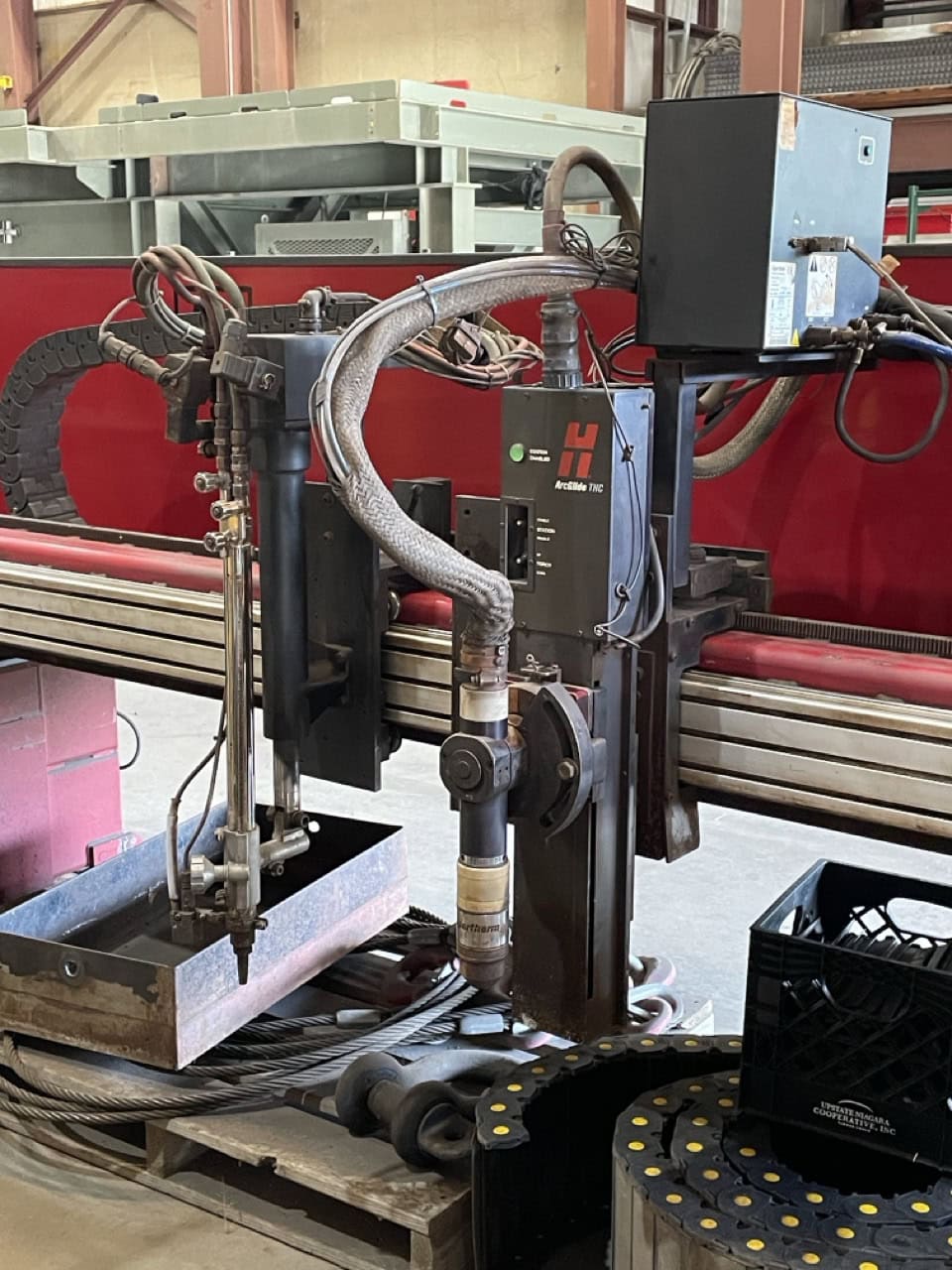 Koike #MGX3700, Mastergraph Extreme CNC Plasma Gantry, 144" x 288" x 6" travel, HPR400XD & Chiller, 480 V. - Image 5