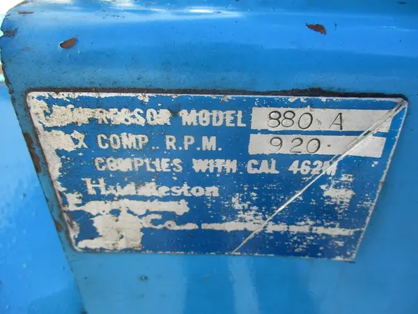 Dresser #880A, Reciprocating Air Compressor, 200 psi @ 650°F, 30 HP - Image 3
