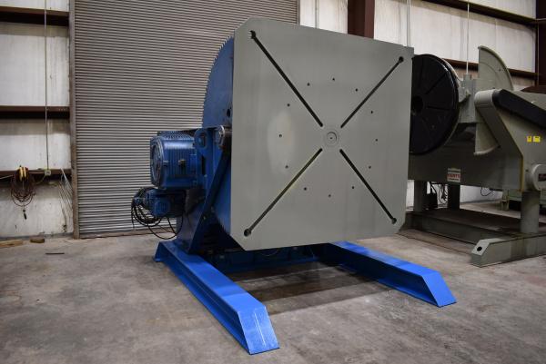 40000 lb. Pandjiris #400-12-VPL, Gear Elevated Welding Positioner, 84" x 84" table, 10 HP, 460 Volt - Image 1