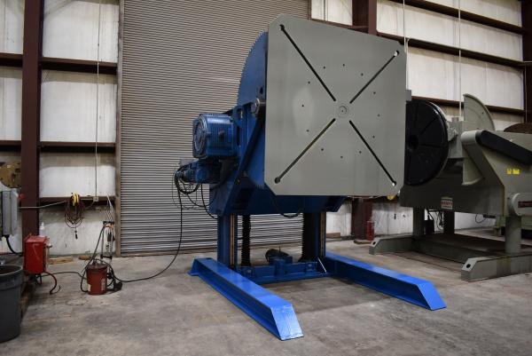 40000 lb. Pandjiris #400-12-VPL, Gear Elevated Welding Positioner, 84" x 84" table, 10 HP, 460 Volt - Image 7