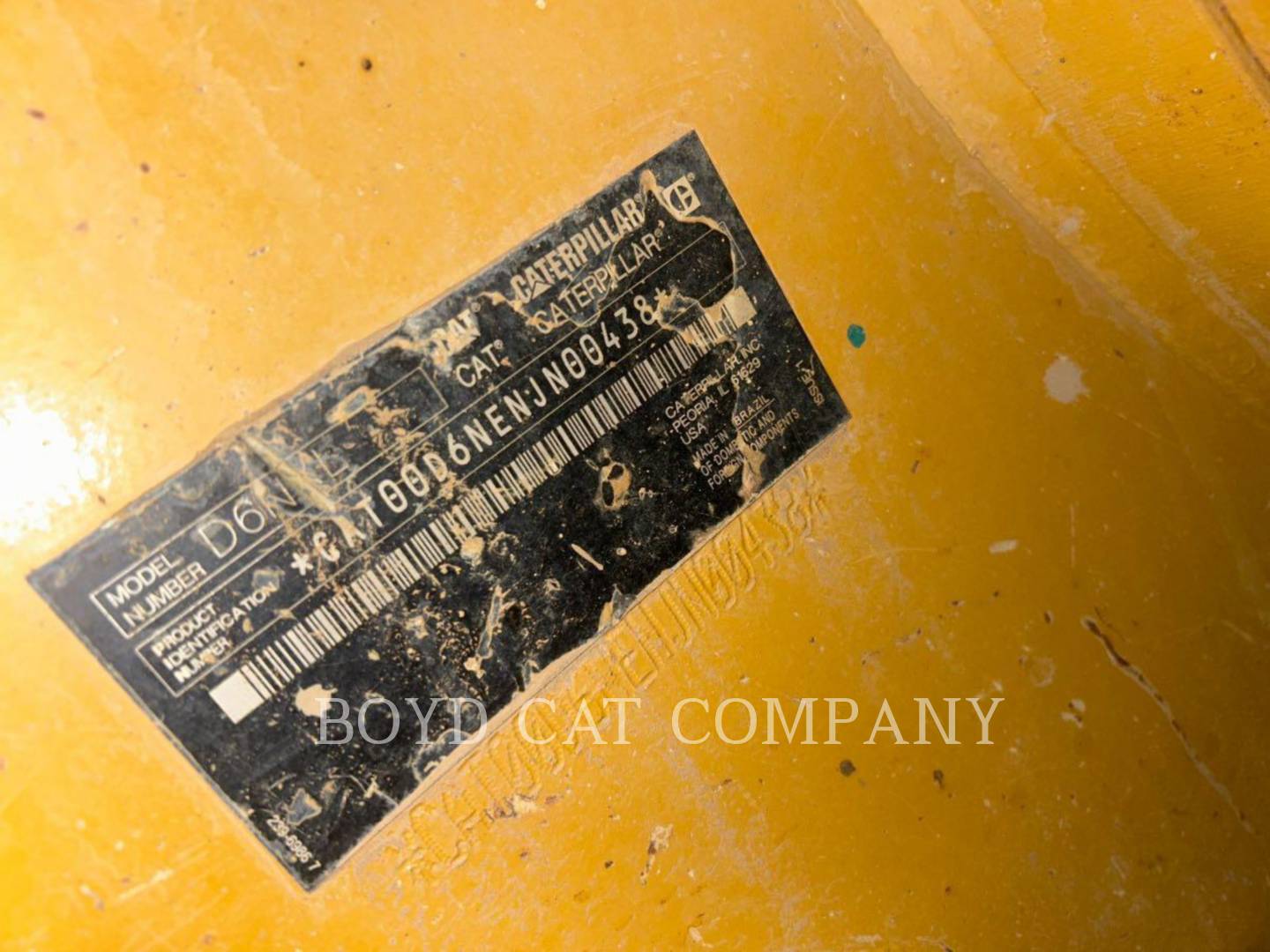 Caterpillar D6NXL, Crawler Dozer, 3065 hours, S/N: NJN00438, 2019 - Image 6