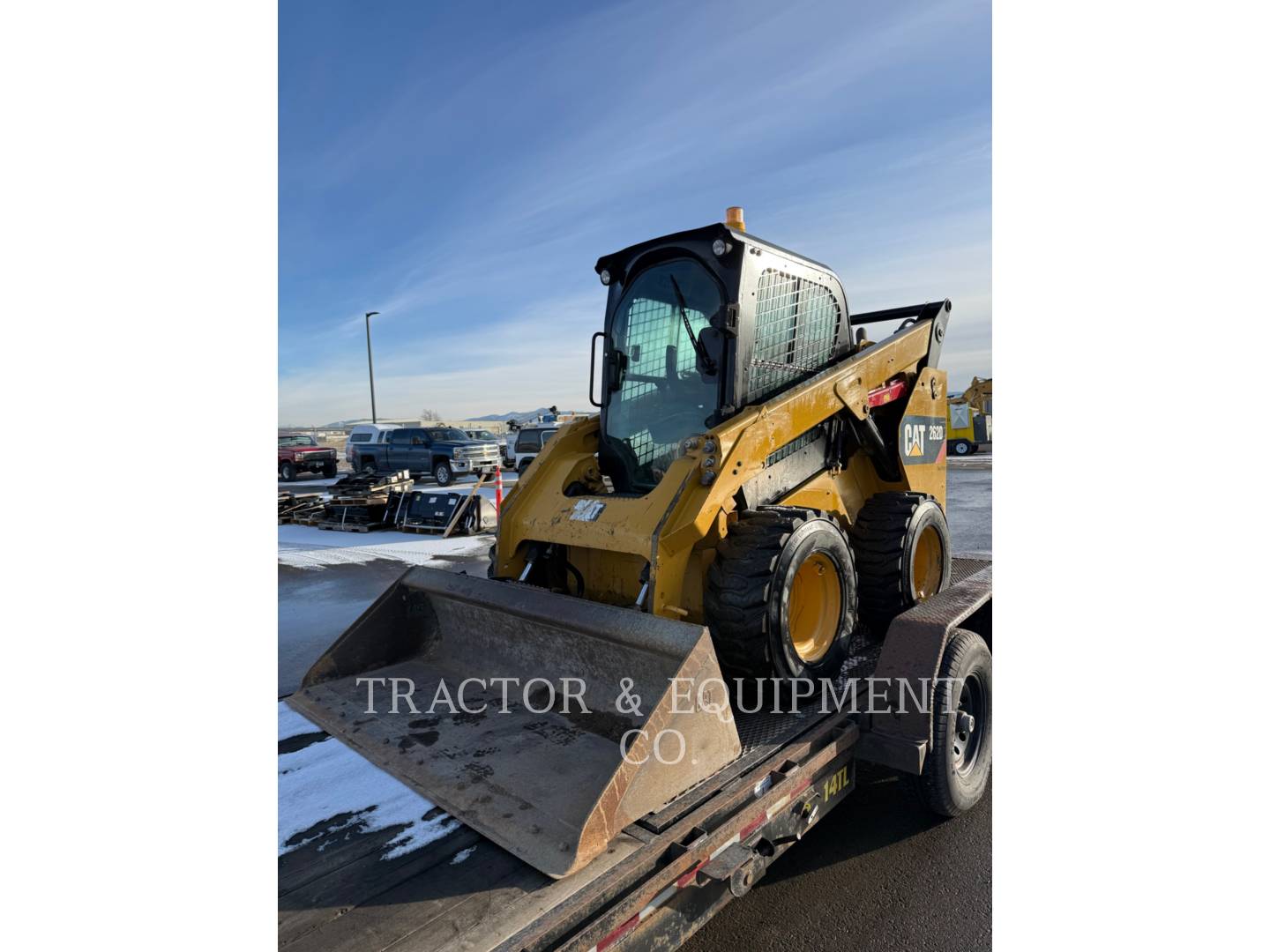 Cat 262D H2CB, Skid Steer Loader, 4199 hours, S/N: DTB01255, 2014 - Image 1