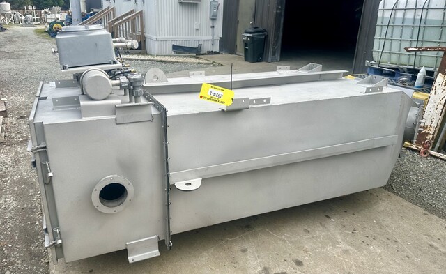 900 cfm Sly #STJ-64-6, Stainless dust collector, 217 sq.ft., top bag removal design, unused, 2022 - Image 2