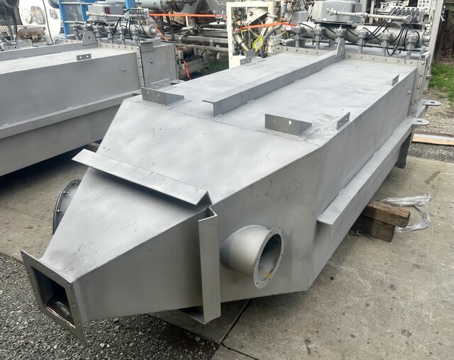 900 cfm Sly #STJ-64-6, Stainless dust collector, 217 sq.ft., top bag removal design, unused, 2022 - Image 4