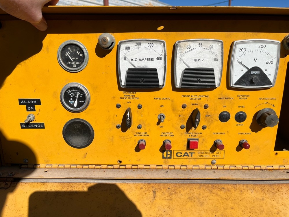 180 KW Caterpillar #D-3306PC, Open Skid, 480 Volts, 1988 - 345 hours - Image 4