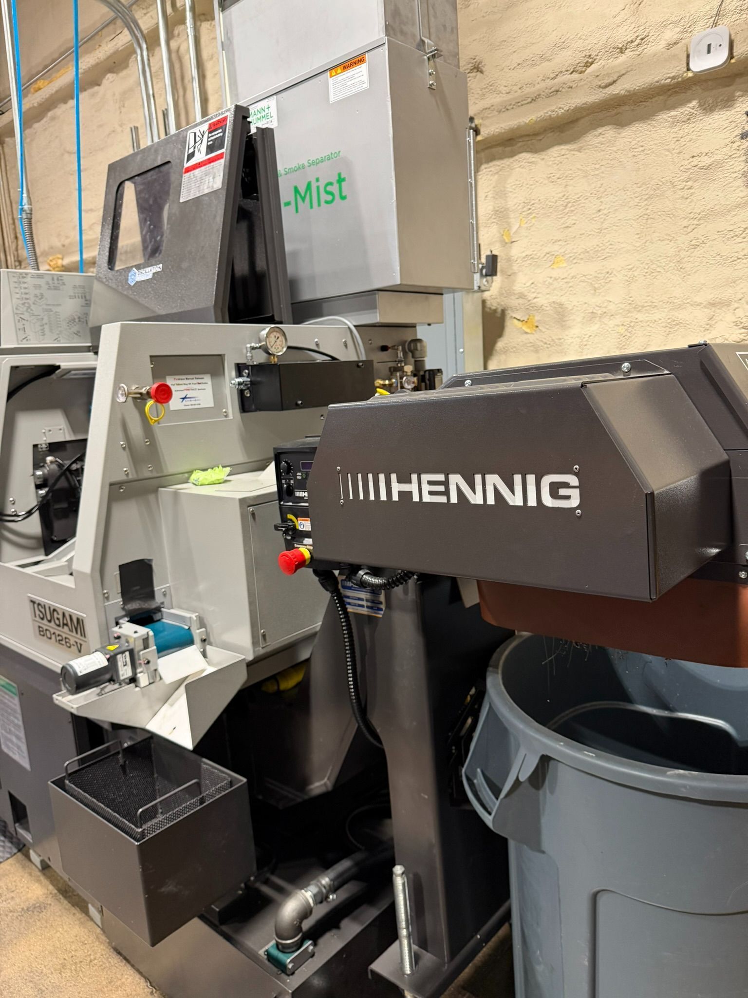 Tsugami #B0126-V, 6-Axis CNC Swiss Type Lathe, 6.69" max. headstock, 5 HP, 12000 RPM, 28 tool positions - Image 9