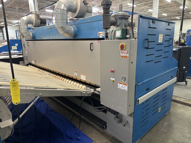 32" x 136" Chicago Dryer #Imperial-232-136, Gas Ironer, Two-Roll, 8 HP, 480 V, 2012 - Image 2