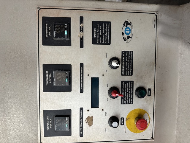 32" x 120" Chicago Dryer #Imperial-232, LP Gas Ironer, Two-Roll, 8 HP, 208 V, 2010 - Image 4