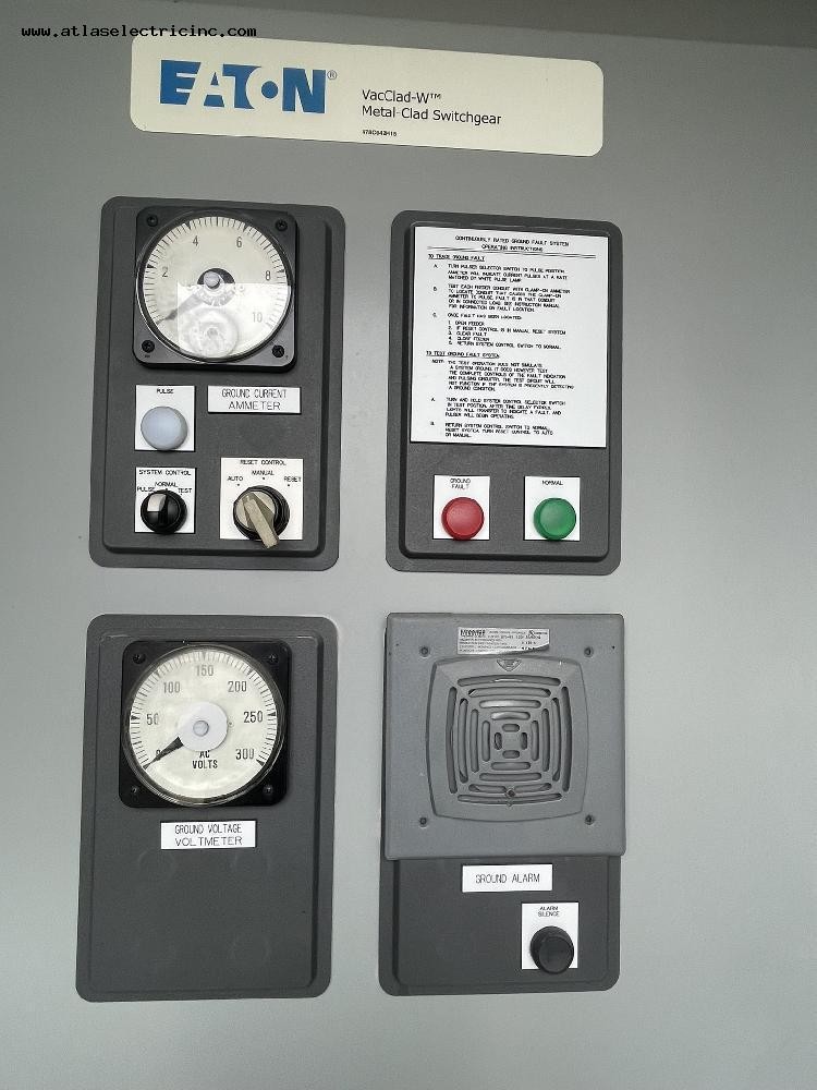 Eaton #VacClad-W, 2400 Volts Medium Voltage High Resistance Ground System - Image 7