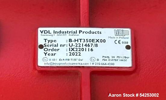 VDL Industrial #B-HT350EX00, rotary airlock valve, 0.50 HP, 1730 RPM, 277/480 V., 3-phase, 2022 - Image 3