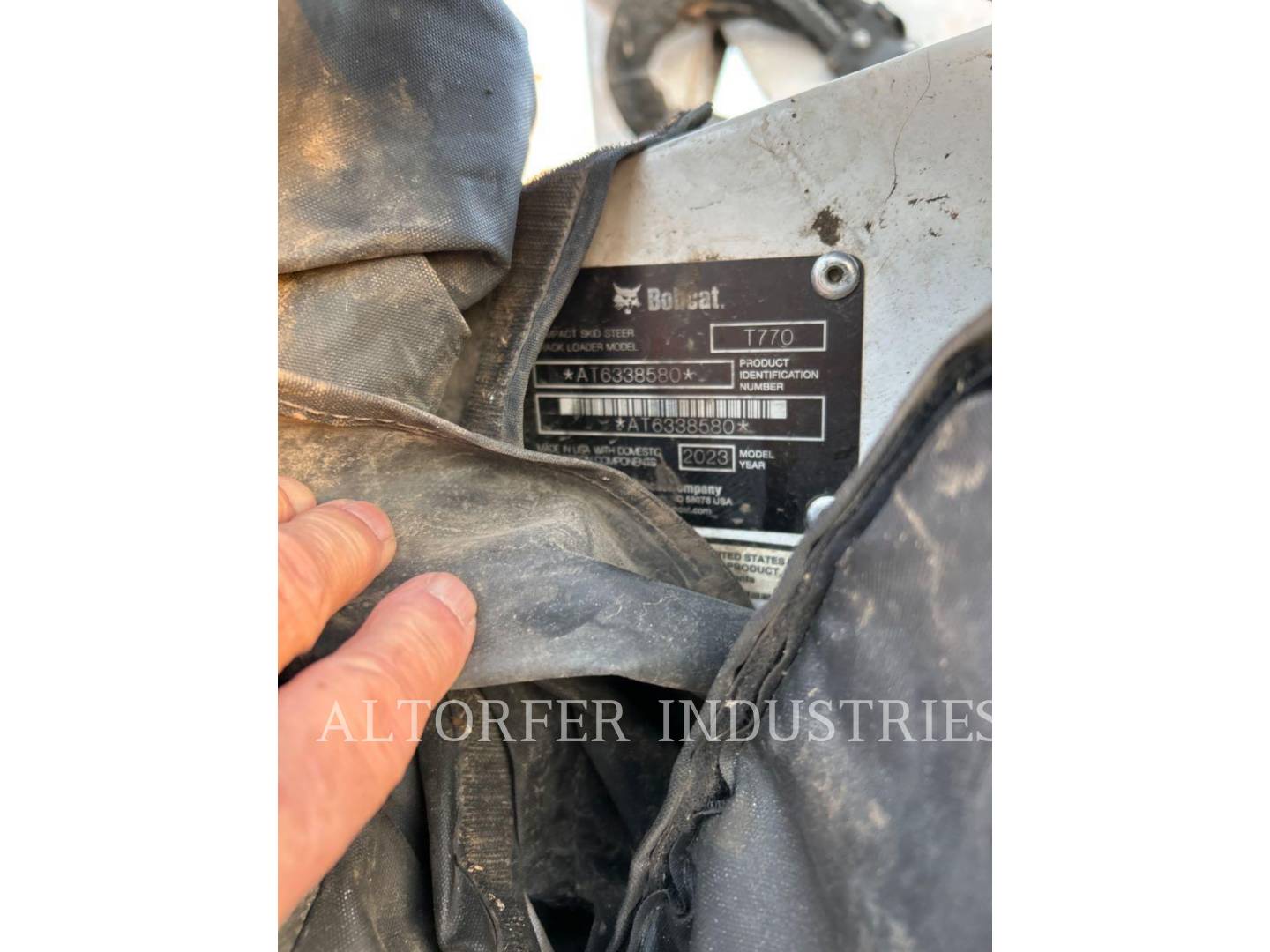 Bobcat T770, Skid Steer Loader, 1342 hours, S/N: AT6338580, 2000 - Image 6