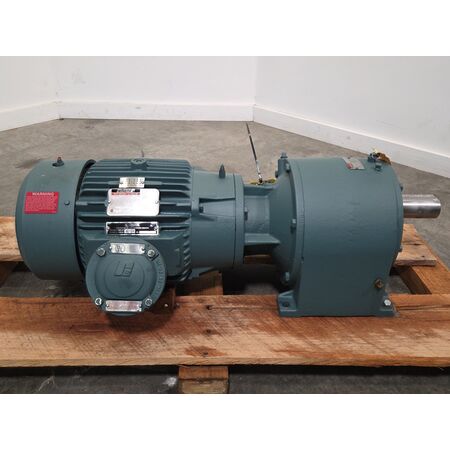 10 HP 155 RPM Dodge APG gearmotor, explosion proof, 11.4:1 ratio, 230/460 Volts, unused - Image 2