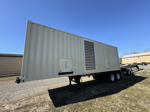1000 KW Caterpillar #C32, portable diesel generator set, 480 Volts, 1118 hours, 1250 gal fuel tank, 2007 - Image 5