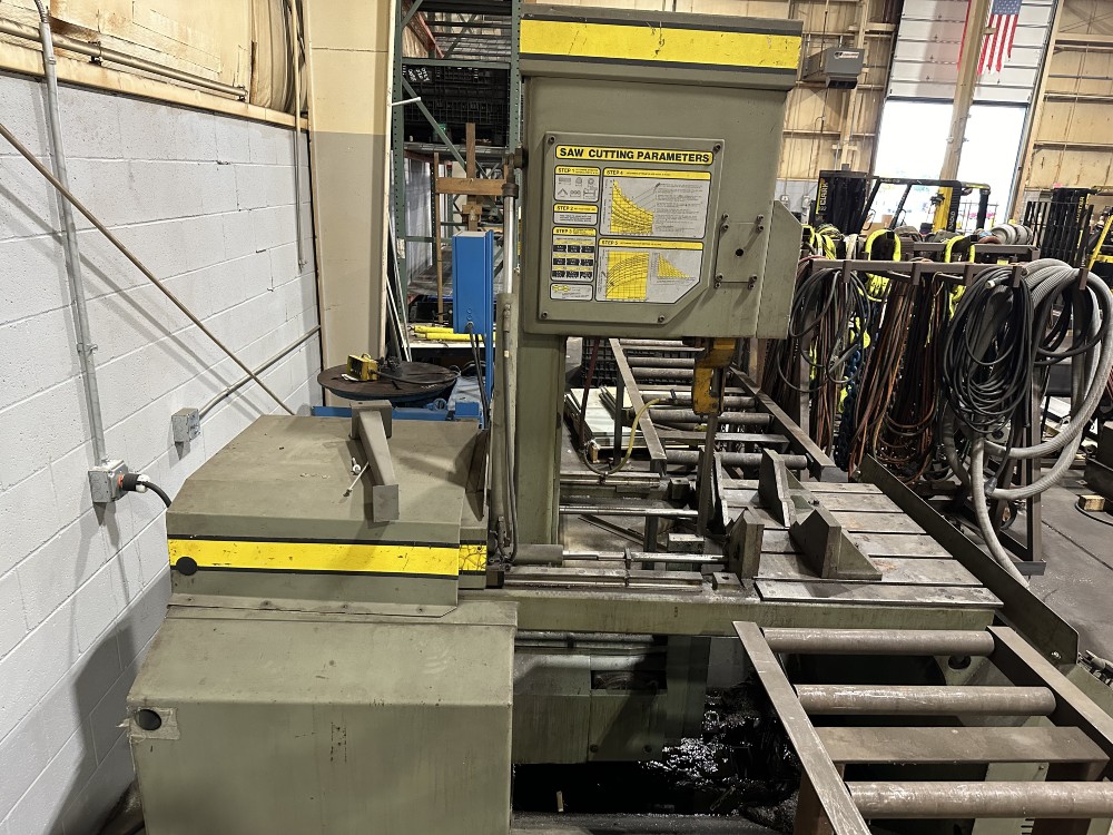 18" x 20" Hyd-Mech #V-18, saw with blades - Image 2