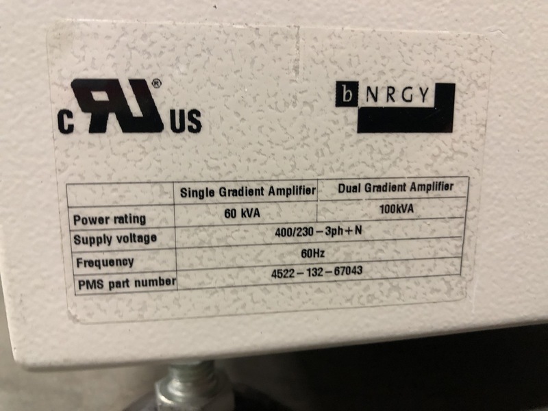 Philips #4522-132-67043, Amplifier for MRI, 60-100 KVA - Image 3