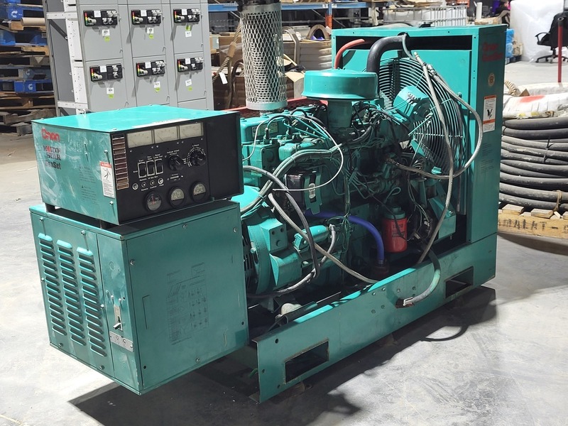 30 KW Cummins #30.0DLC-9XR/27826A, Diesel Generator Set, 1800 RPM, 600/347 Volts, 3PH, 40 HP engine, 544 hours - Image 7