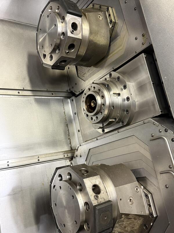 Traub #TNX65/42, CNC Lathe, 6" chuck, 2.6" bar, 32 HP, 5k RPM, 66 holders, TX8is cnc, parts, 2007 - Image 4