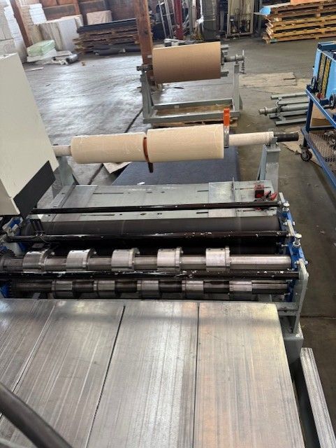 51" x 22" gauge Cut to Length Line, 5 slit head, decoilers, 220 V., 3ph - Image 1