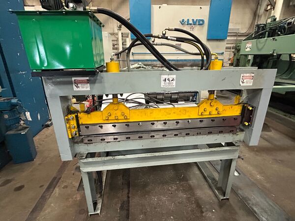 51" x 22" gauge Cut to Length Line, 5 slit head, decoilers, 220 V., 3ph - Image 5