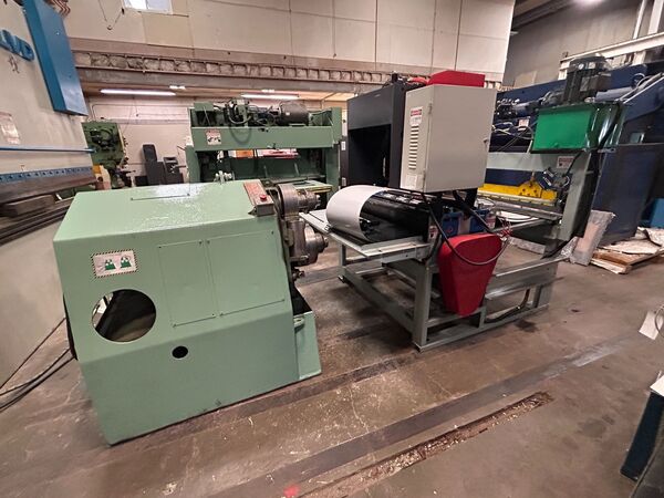 51" x 22" gauge Cut to Length Line, 5 slit head, decoilers, 220 V., 3ph - Image 10
