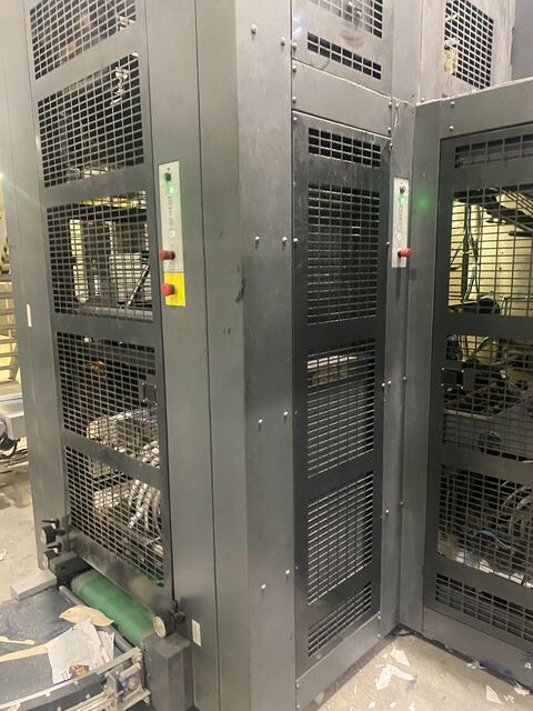 Goss & Deleeuw #M600C, web offset press, dual stacked, 32 pg, 70000 CPH, 2007 - Image 10