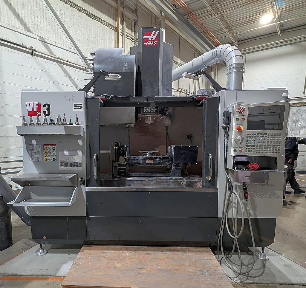Haas #VF-3, CNC vertical machining center, 40 side mount tool changer, 40" X, 20" Y, 25" Z, 12500 RPM, #40 - Image 1