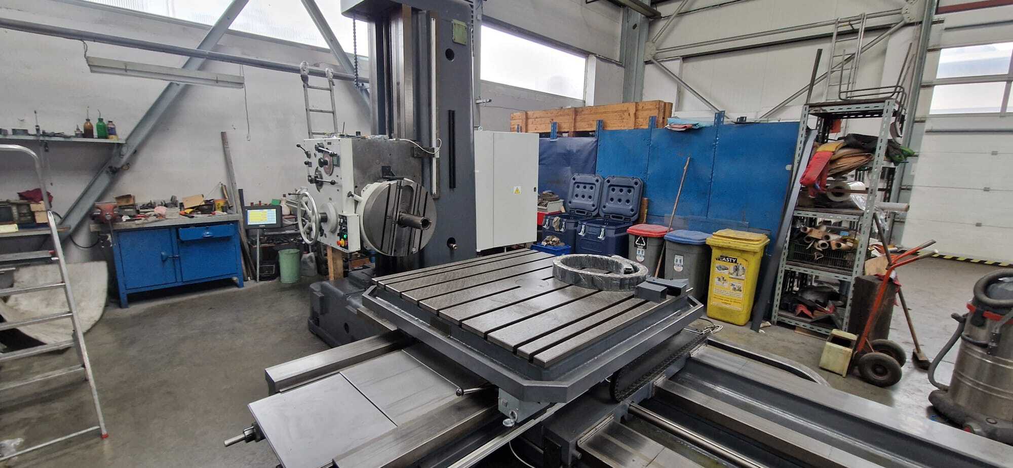 4" Tos Varnsdorf #W100A, Table Type Horizontal Boring Mill, 63" X, 44" Y, 49" Z, 49.2" x 49.2" table, 15 HP - Image 1