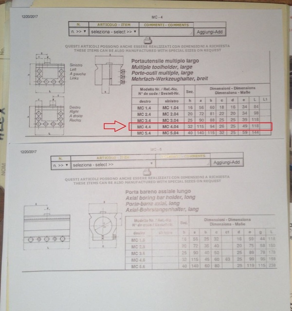 Algra #MC-4.04, Tool Holder Block, 2019 - Image 7