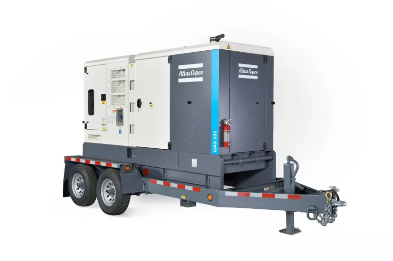 206 KW Atlas Copco #QAS-235-FD-T4F, Generator, 3 Phase, 187 kW/234 kVA Prime, 258 kVA Standby, 480/277 V - Image 1
