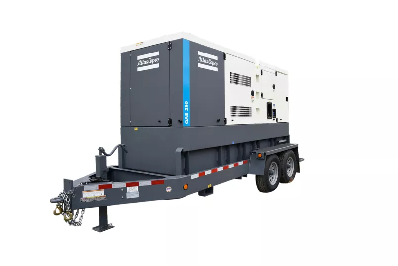 220 KW Atlas Copco #QAS-250-JD-T4F, Generator, 3 Phase, 200 kW/250 kVA Prime, 275 kVA, 480/277 V - Image 3