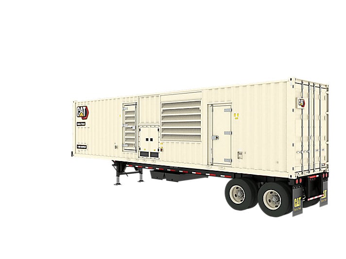 1000 KW Caterpillar #XQ1140, Mobile Generator Set, Twin Pack config., 2023 w/414 Hrs., Diesel Engine, Tier 4 - Image 5