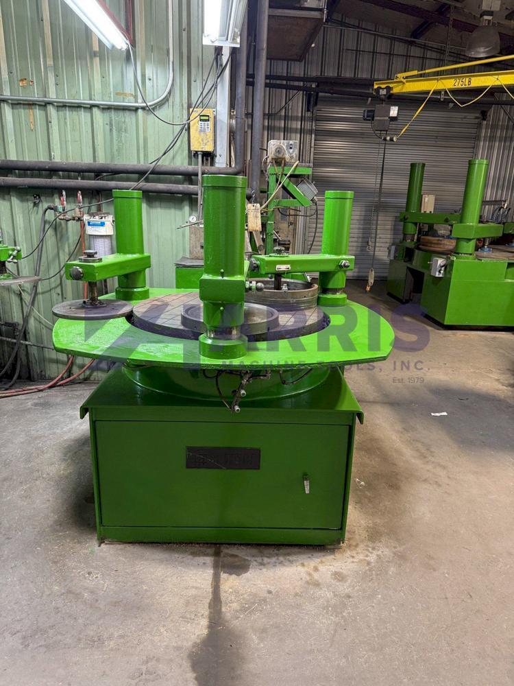 36" Spitfire #SP-GYR/3-36PNLC, Double-Sided Lapping Machine, 4 Hold Downs, Timer, Slurry System - Image 4