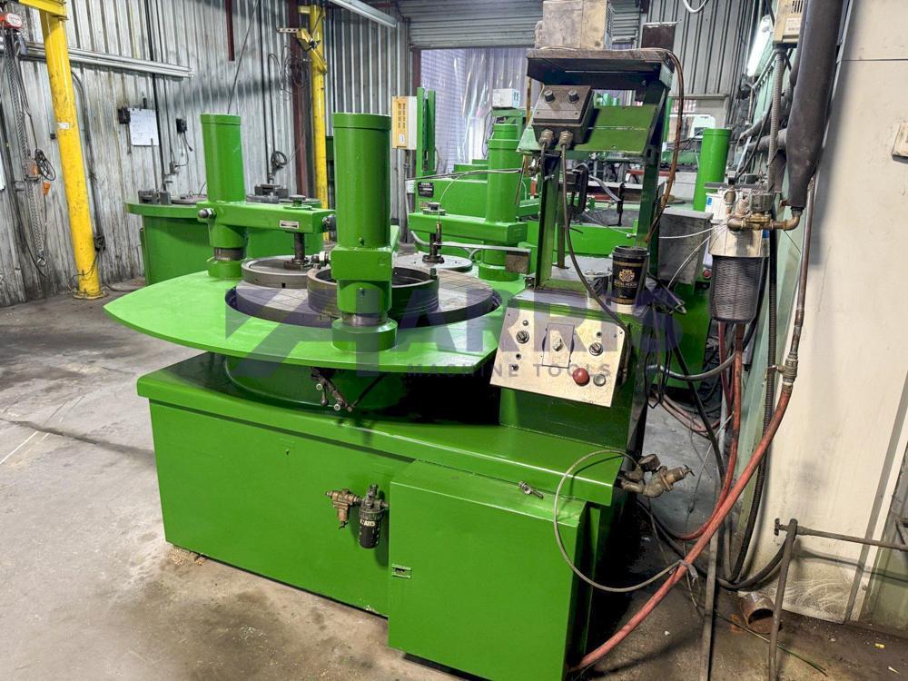 36" Spitfire #SP-GYR/3-36PNLC, Double-Sided Lapping Machine, 4 Hold Downs, Timer, Slurry System - Image 6