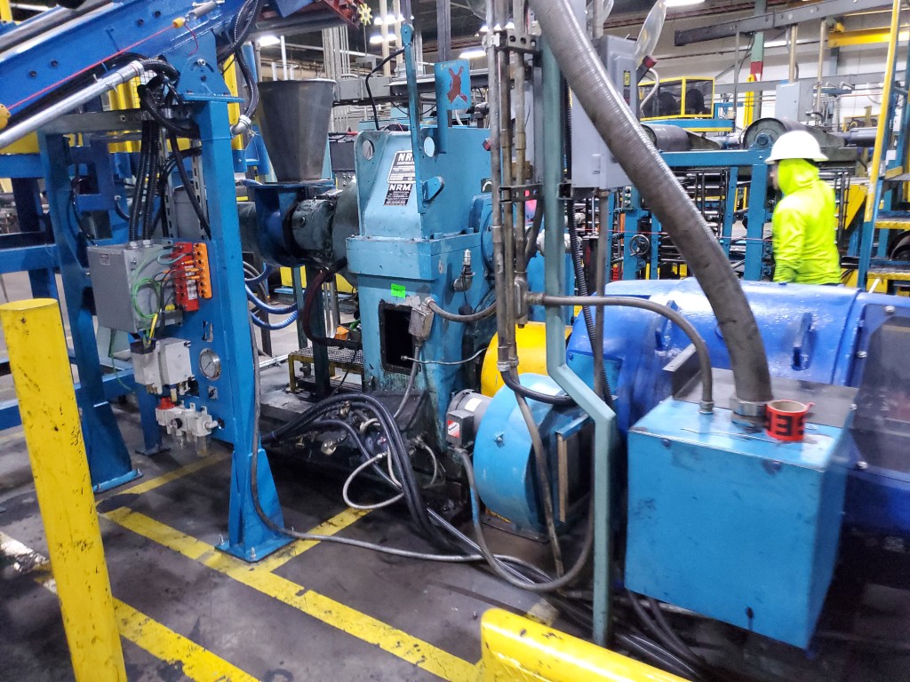 6" NFM, Cold Feed Rubber Extruder, 12:1 L/D, 500 Volts - Image 1