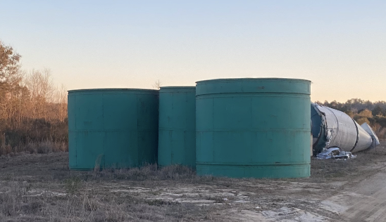 14' x 84' MEC, Single Pass Drum Dryer, dual cyclones - Image 2