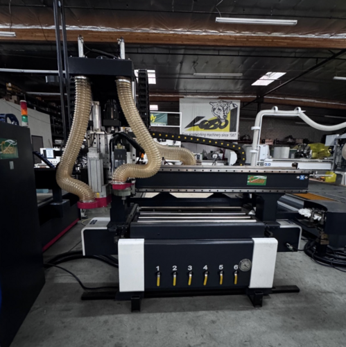 Castaly #SUPER-408RT-DB, CNC Router, w/ offloading, 4' x 8', 230 V., 12.8 HP, 24k RPM, new - Image 3