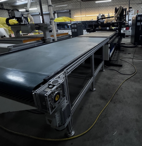Castaly #SUPER-408RT-DB, CNC Router, w/ offloading, 4' x 8', 230 V., 12.8 HP, 24k RPM, new - Image 6